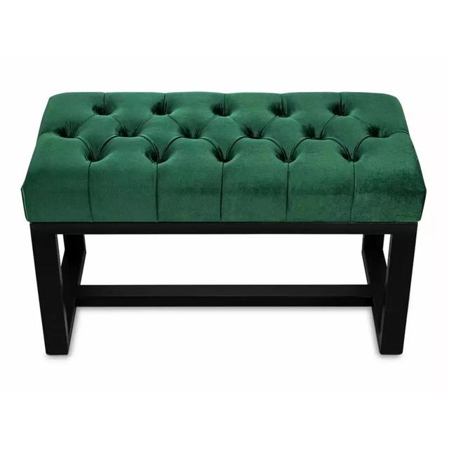 Quilted Upholstered Bench bench4home Size: H45 x W60 x D35cm on Productcaster.