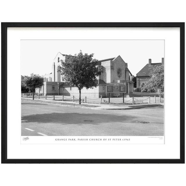 'Grange Park, Parish Church of St Peter C1965' by Francis Frith - Picture Frame Photograph Print on Paper The Francis Frith Collection Size: 40cm H x on Productcaster.