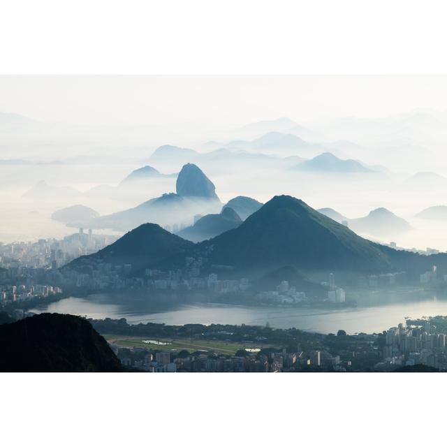 Foggy Mountains In Brazil - Wrapped Canvas Photograph Alpen Home Size: 20cm H x 30cm W x 3.8cm D on Productcaster.