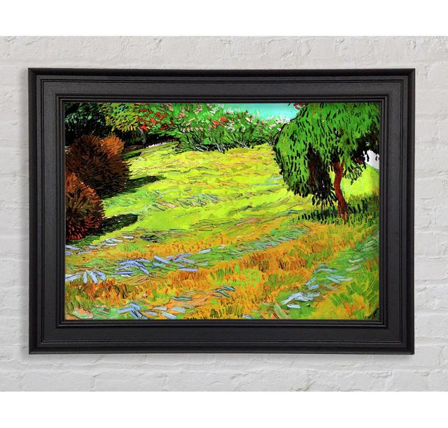 Van Gogh Sunny Lawn In A Public Park Gerahmter Druck Rosalind Wheeler Größe: 42cm H x 59,7cm B on Productcaster.