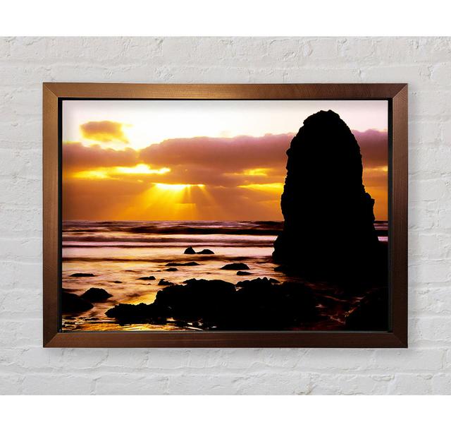 Earths Architect Framed Print House of Hampton Size: 42cm H x 59.7cm W x 3.4cm D, Format: Black Framed Paper on Productcaster.