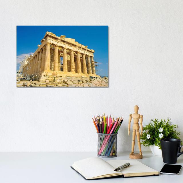 Athens by Ben Heine - Wrapped Canvas Print Ebern Designs Size: 20.32cm H x 30.48cm W x 1.91cm D on Productcaster.