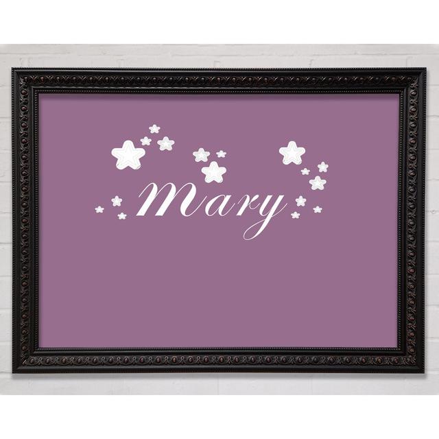 Your Name In Stars Happy Larry Size: 21cm H x 29.7cm W, Colour: Dusty Pink on Productcaster.