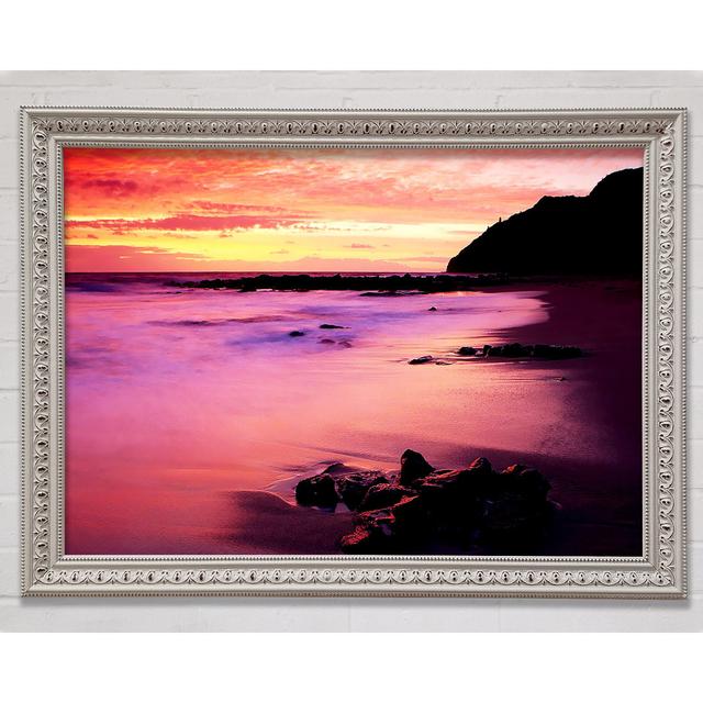 The Rainbow Ocean Framed Print Bright Star Size: 59.7cm H x 84.1cm W on Productcaster.