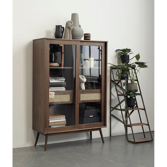 Geschirrschrank Lucien Mikado Living Farbe: Braun on Productcaster.