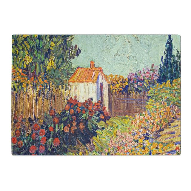 Landscape by Vincent Van Gogh Chopping Board East Urban Home Size: 0.4cm H x 20cm W x 28.5cm L on Productcaster.