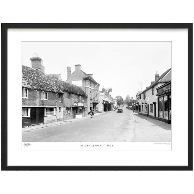 'Billingshurst, 1932' by Francis Frith - Picture Frame Photograph Print on Paper The Francis Frith Collection Size: 28cm H x 36cm W x 2.3cm D on Productcaster.