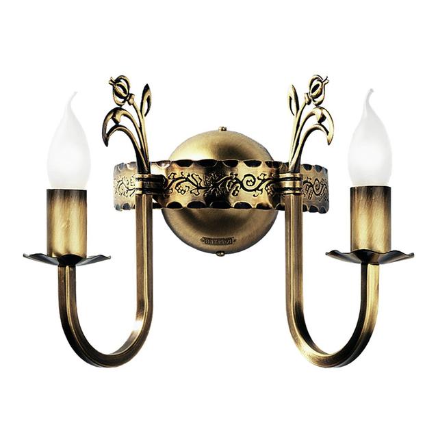 Edinger 2 - Light Brass Candle Wall Light Astoria Grand on Productcaster.