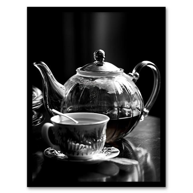 Mekeel English Breakfast Teapot Kitchen - Single Picture Frame Print 17 Stories on Productcaster.