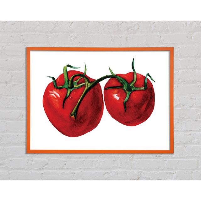 Duo Tomato 2 - Drucken Sommerallee Größe: 21 cm H x 29,7 cm B x 2 cm T on Productcaster.