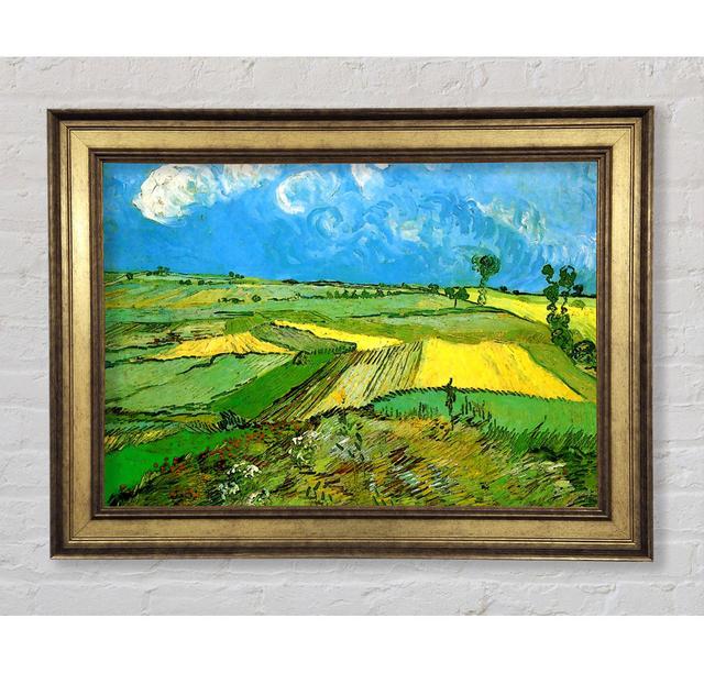 Van Gogh Wheat Fields At Auvers Under Clouded Sky - Print Union Rustic Size: 59.7cm H x 84.1cm W x 8cm D on Productcaster.