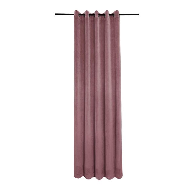 Macdoel Polyester Room Darkening Grommet / Eyelet Curtain Pair Fairmont Park Curtain Colour: Lilac on Productcaster.