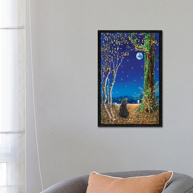 One Fall Evening by Cathy McClelland - Graphic Art Print on Canvas Union Rustic Format: Black Framed, Size: 66.04cm H x 45.72cm W x 3.81cm D on Productcaster.