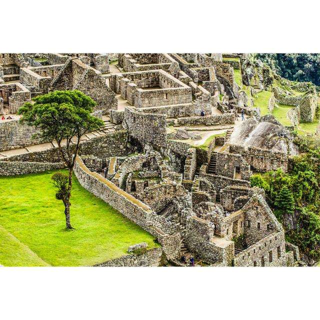 Ancient Inca City In The Andes by Mariusz_prusaczyk - Wrapped Canvas Print Alpen Home Size: 81cm H x 122cm W on Productcaster.