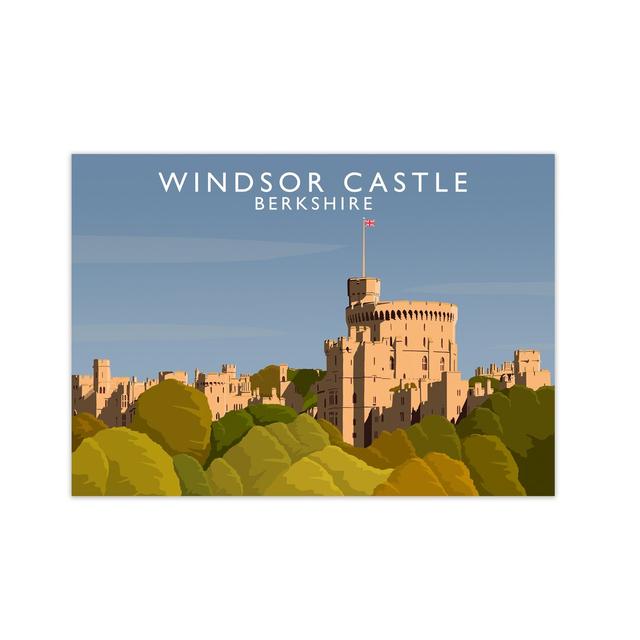 Windsor Castle Berkshire by Richard O'Neill - Print 17 Stories Size: 297 cm H x 42 cm W on Productcaster.