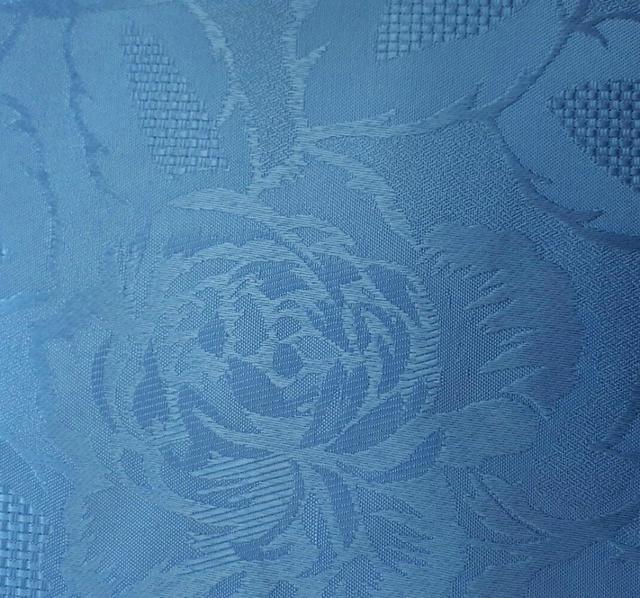 Gaulke Tablecloth ClassicLiving Size: 220cm W x 160cm L, Colour: Mid Blue on Productcaster.