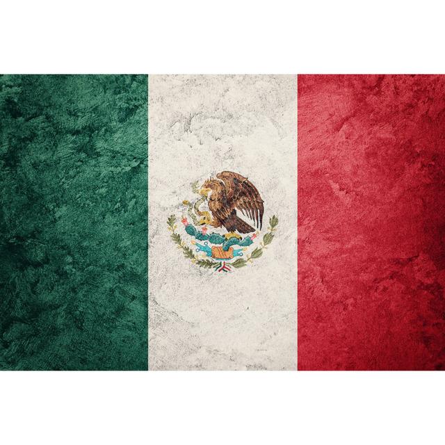 Grunge Mexico Flag. Maturi Size: 51cm H x 76cm W x 3.8cm D on Productcaster.