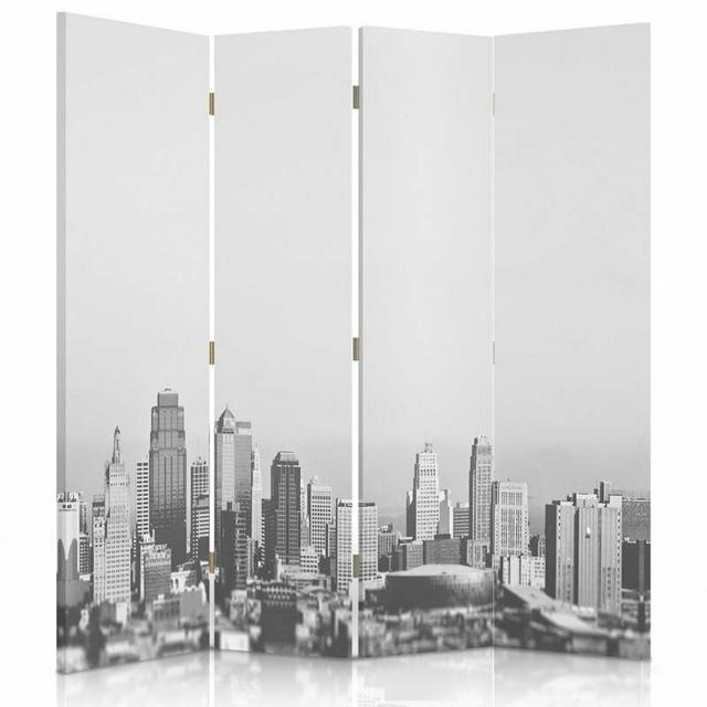 Hatwell 4 Panel Room Divider 17 Stories on Productcaster.