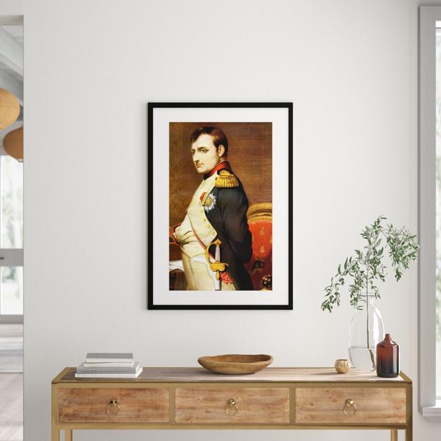 Napoleon Bonaparte, French General and Emperor - Picture Frame Painting Print on Paper East Urban Home Size: 40 cm H x 30 cm W x 2.3cm D, Format: Pape on Productcaster.