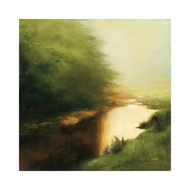 Spring Morning by Julia Purinton - Wrapped Canvas Painting ClassicLiving Size: 30.48cm H x 30.48cm W x 1.91cm D on Productcaster.