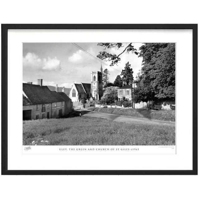 'Uley, the Green and Church of St Giles C1965' by Francis Frith - Picture Frame Photograph Print on Paper The Francis Frith Collection Size: 60cm H x on Productcaster.