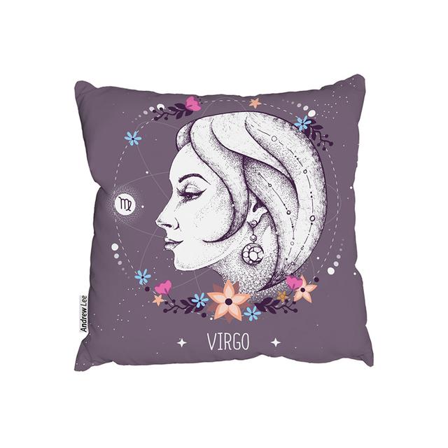 Modern Magic Witchcraft Designer Outdoor Cushion Andrew Lee Size: 60cm H x 60cm W on Productcaster.