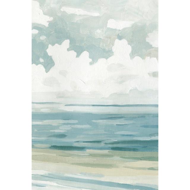 Soft Pastel Seascape II by Emma Caroline - Print Highland Dunes Size: 91cm H x 61cm W x 3.8cm D on Productcaster.