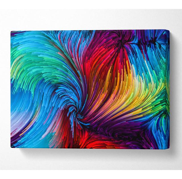 Strong Lines of Circulation - Wrapped Canvas Art Prints Metro Lane Size: 81cm H x 121.9cm W on Productcaster.