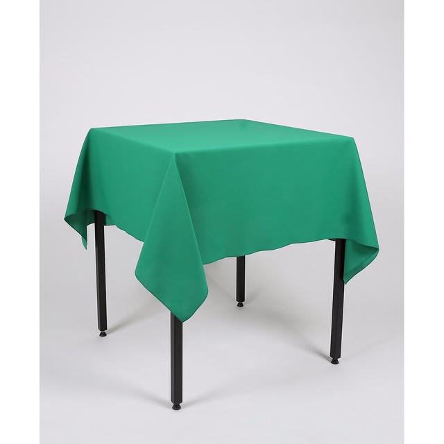 Blondine Tablecloth 17 Stories Size: 147cm W x 147cm L, Colour: Emerald Green on Productcaster.