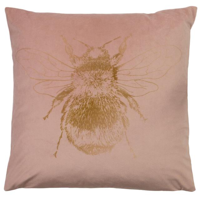 Andie Feathers 50" H Cushion with Filling Brambly Cottage Colour: Pink on Productcaster.