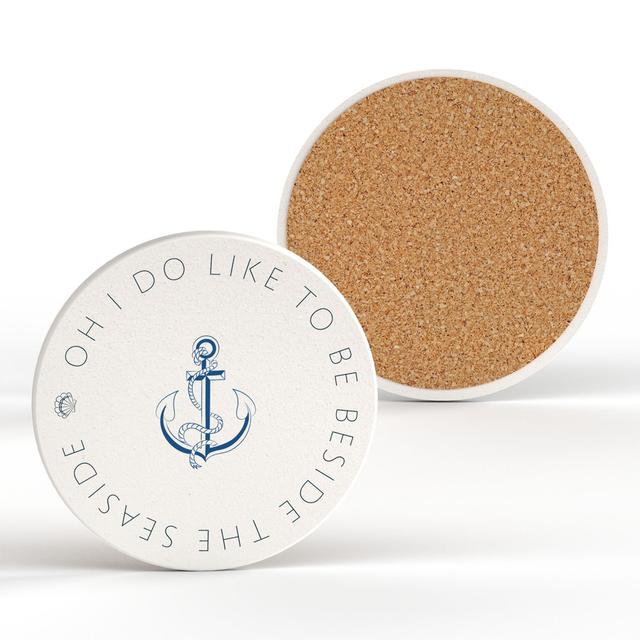 BEACH ANCHOR COASTER 100X100 East Urban Home on Productcaster.