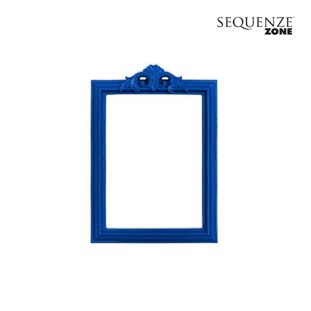 13 x 18 cm Embossed Metal Single Picture Frame COLORZONE Colour: Blue on Productcaster.