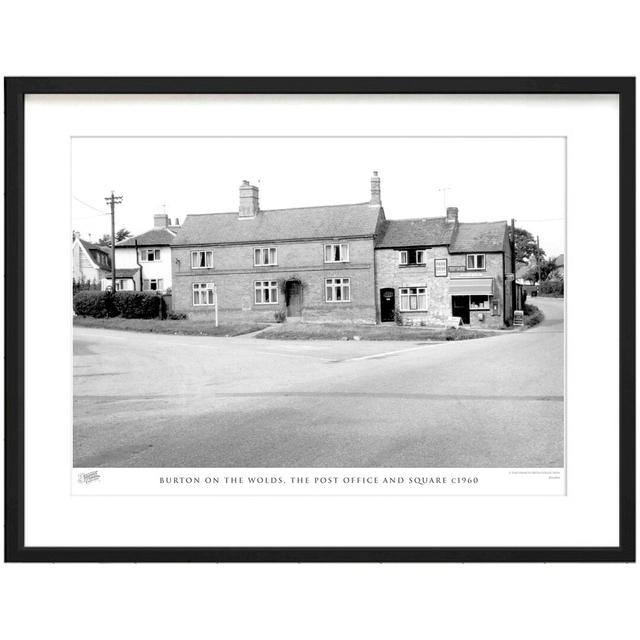 Burton On The Wolds, The Post Office And Square C1960 - Single Picture Frame Print The Francis Frith Collection Size: 48.4cm H x 63.6cm W x 2.3cm D on Productcaster.