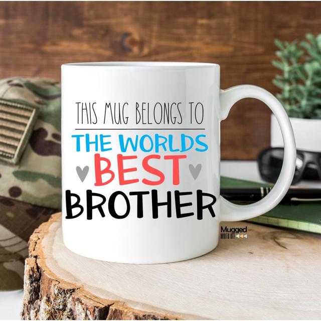 This Mug Belongs to the Worlds Best Grandad Mug Mugged Write Off Theme: Brother on Productcaster.