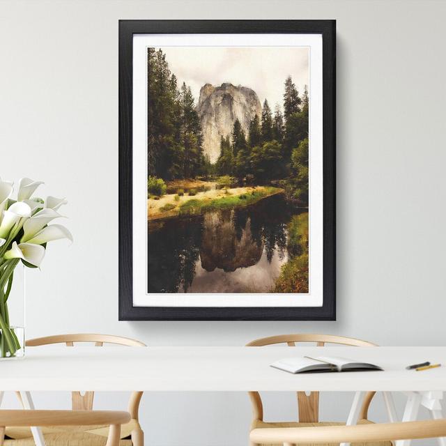 Yosemite National Park Vol.1 - Picture Frame Graphic Art East Urban Home Frame Option: Black Framed, Size: 36cm H x 27cm W x 2cm D on Productcaster.