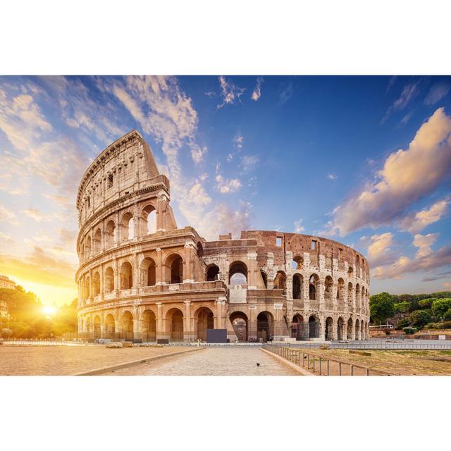 Fermont Coliseum Or Flavian Amphitheatre by Phant - Wrapped Canvas Print Latitude Run Size: 51cm H x 76cm W x 3.8cm D on Productcaster.