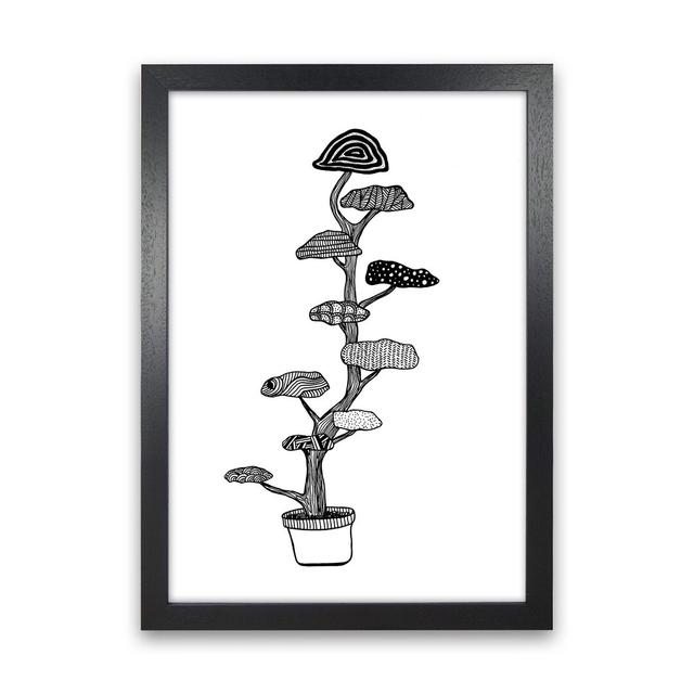 Cloud Tree by Carissa Tanton - Print Ophelia & Co. Frame Option: Black Framed, Size: 63cm H x 46cm W x 3cm D on Productcaster.