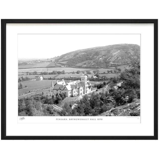 'Pensarn, Bryngwenallt Hall 1890' by Francis Frith - Picture Frame Photograph Print on Paper The Francis Frith Collection Size: 60cm H x 80cm W x 2.3c on Productcaster.