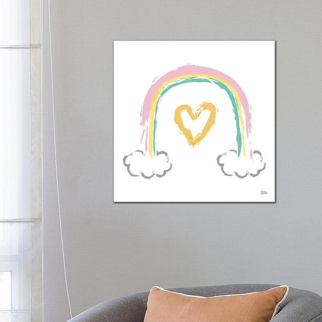 Rainbow Dream II by Melissa Averinos - Wrapped Canvas Gallery-Wrapped Canvas Giclée Isabelle & Max Size: 66.04cm H x 66.04cm W x 1.905cm D on Productcaster.