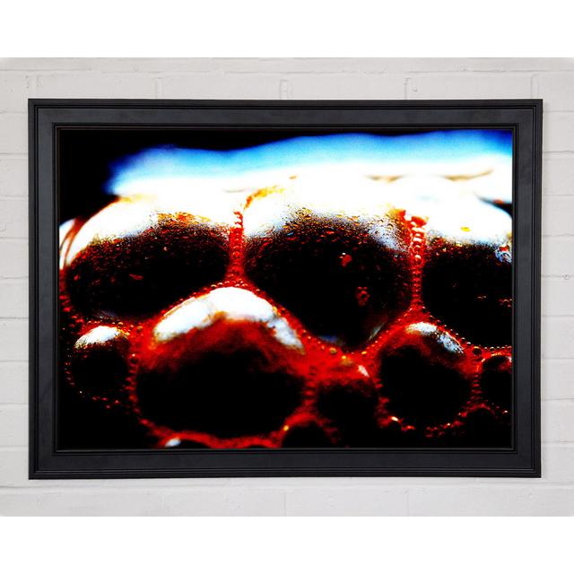 Lava Bubbles Framed Print Ivy Bronx Size: 29.7cm H x 42cm W x 1.5cm D on Productcaster.