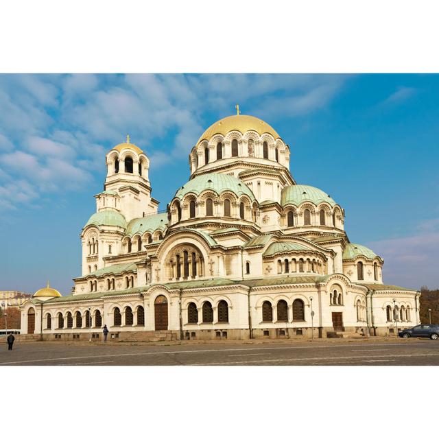 Kirzia Alexander Nevski Cathedral In Sofia by Ecobo - Wrapped Canvas Print Latitude Run Size: 81cm H x 122cm W 3.8cm D on Productcaster.