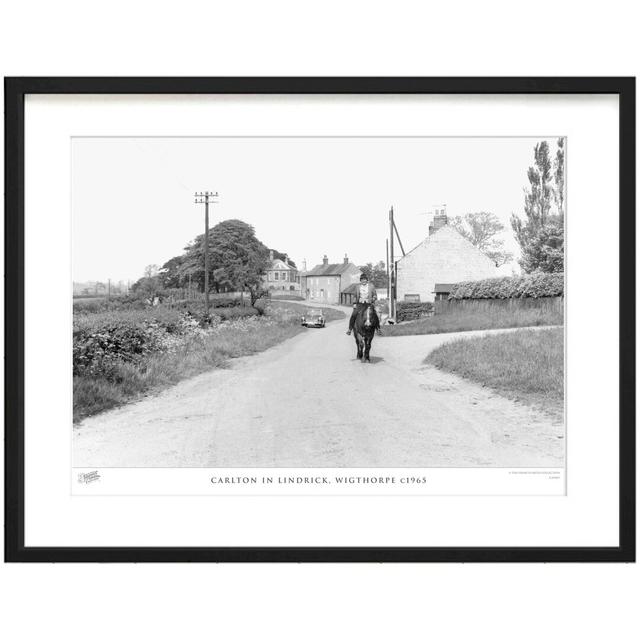 Carlton In Lindrick, Wigthorpe C1965 - Single Picture Frame Print The Francis Frith Collection Size: 45cm H x 60cm W x 2.3cm D on Productcaster.