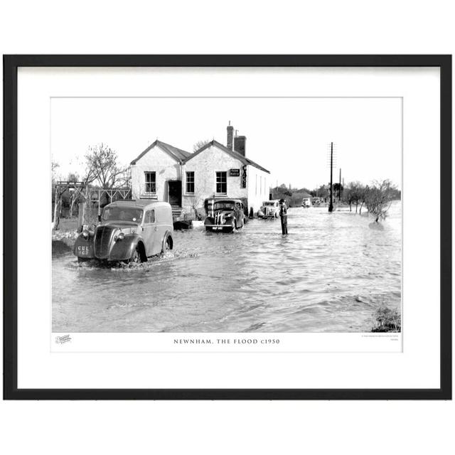 Newnham, The Flood C1950 by Francis Frith - Single Picture Frame Print The Francis Frith Collection Size: 45cm H x 60cm W x 2.3cm D on Productcaster.