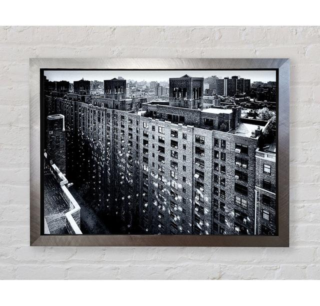 Manhattan New York City Classic Framed Print Bright Star Size: 59.7cm H x 84.1cm W on Productcaster.