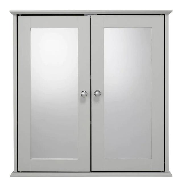 Amuel Solid Wood Wall Bathroom Cabinet Marlow Home Co. on Productcaster.