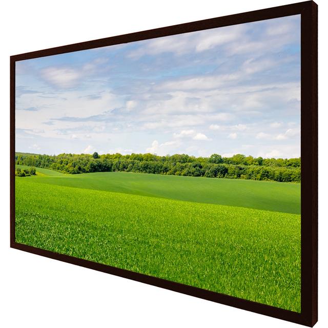 Opie Summer Landscape With Hilly Green Field And Forest In The Distance - Single Picture Frame Print Latitude Run Size: 31cm H x 41cm W x 4cm D, Frame on Productcaster.