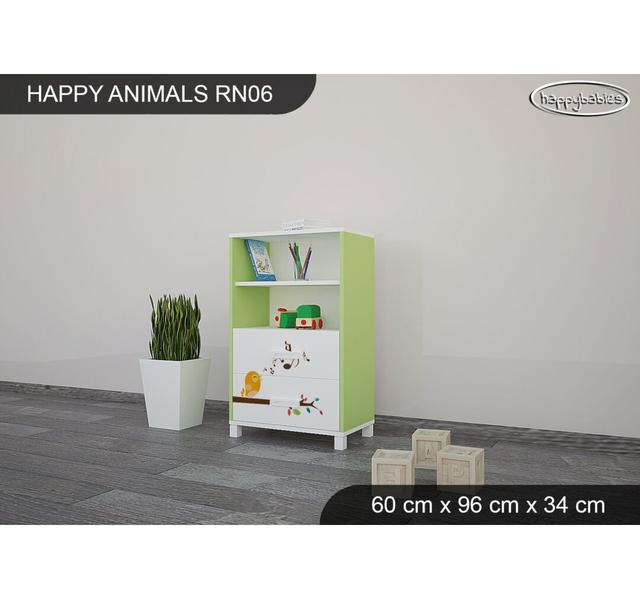 60Cm W Cube Unit Happy Babies Colour: Green on Productcaster.