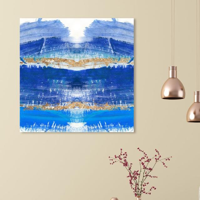 'Hamburg Sea' Painting on Wrapped Canvas East Urban Home Size: 76.2 cm H x 76.2 cm W x 3.8 cm D on Productcaster.