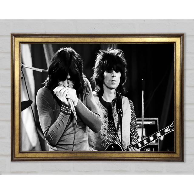 Early Days Rolling Stones - Single Picture Frame Art Prints Brayden Studio Size: 29.7cm H x 42cm W on Productcaster.