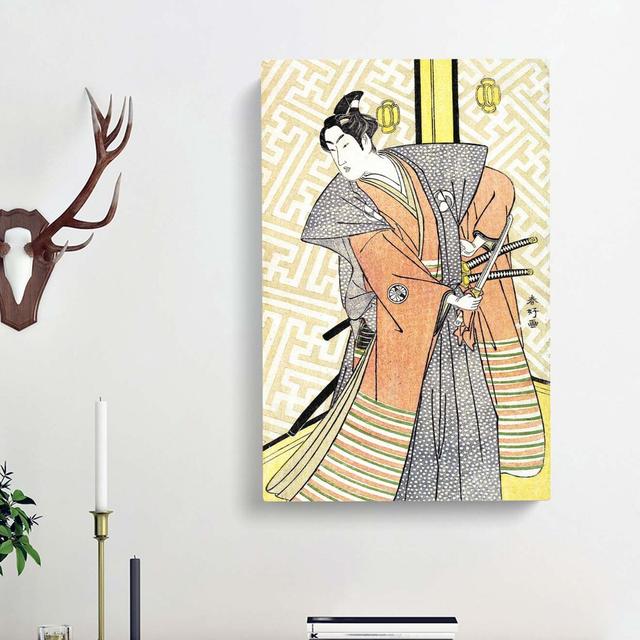 Segawa Kikunojo by Katsukawa Shunko - Wrapped Canvas Painting East Urban Home Size: 60cm H x 40cm W x 3cm D on Productcaster.